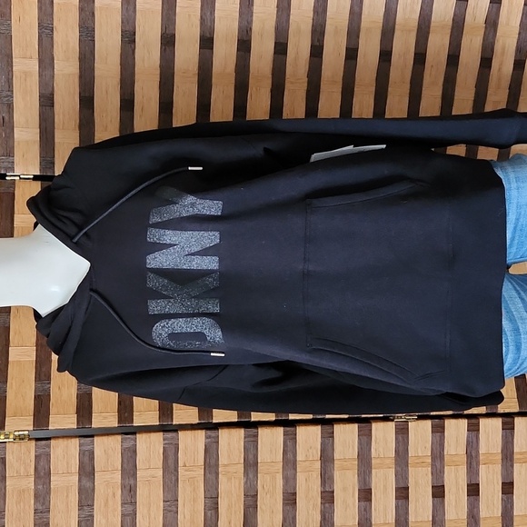 NWT! DKNY fleece hoodie - Picture 2 of 9